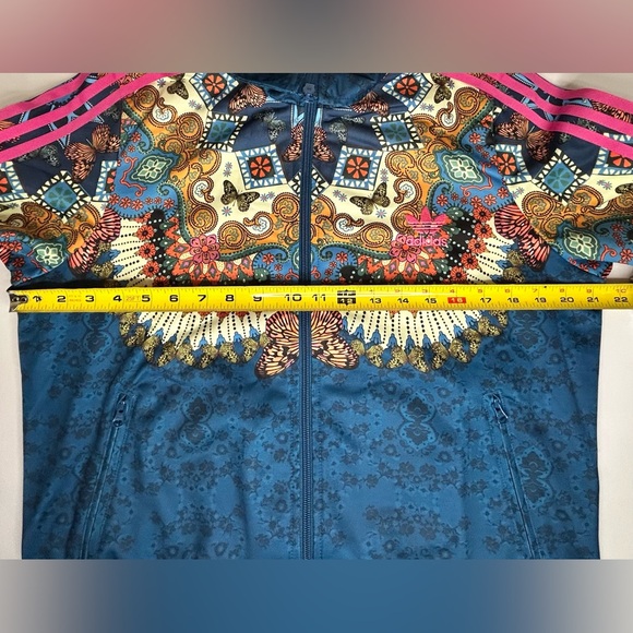 Adidas X Farm Rio Brazil jacket Borbomix Butterfly limited edition - Picture 12 of 16